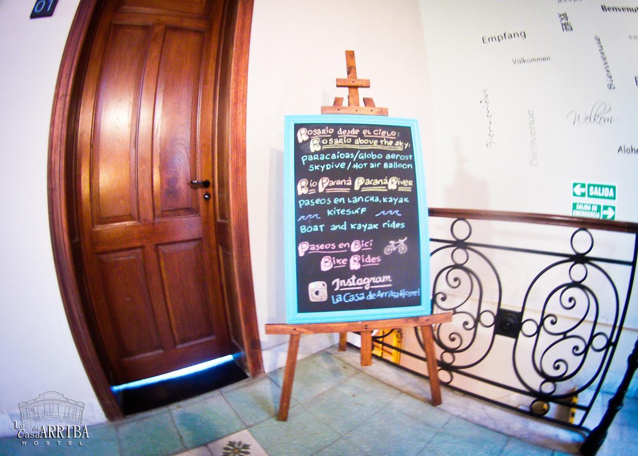 La Casa De Arriba Hostel 로자리오 외부 사진
